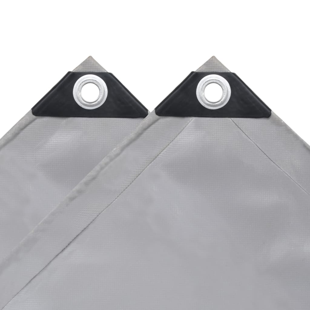 Cerada 650 g/m² 3 x 6 m siva