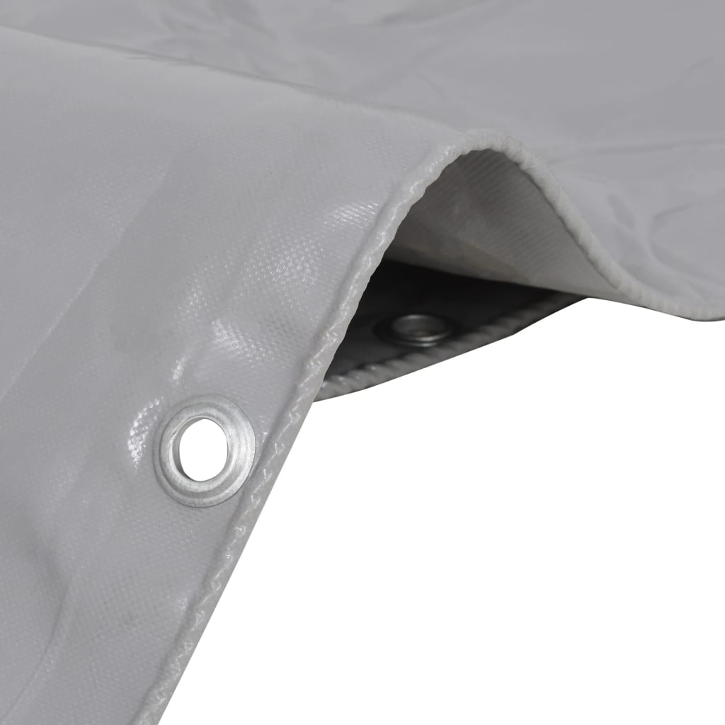 Cerada 650 g/m² 4 x 6 m siva