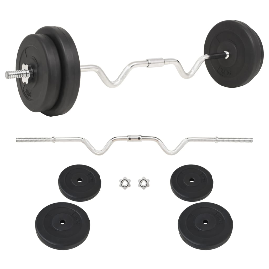 Set dvoručnih utega 30 kg
