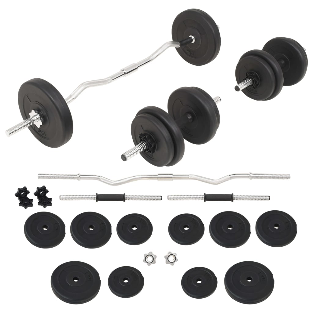 Set Šipki i Utega 30 kg