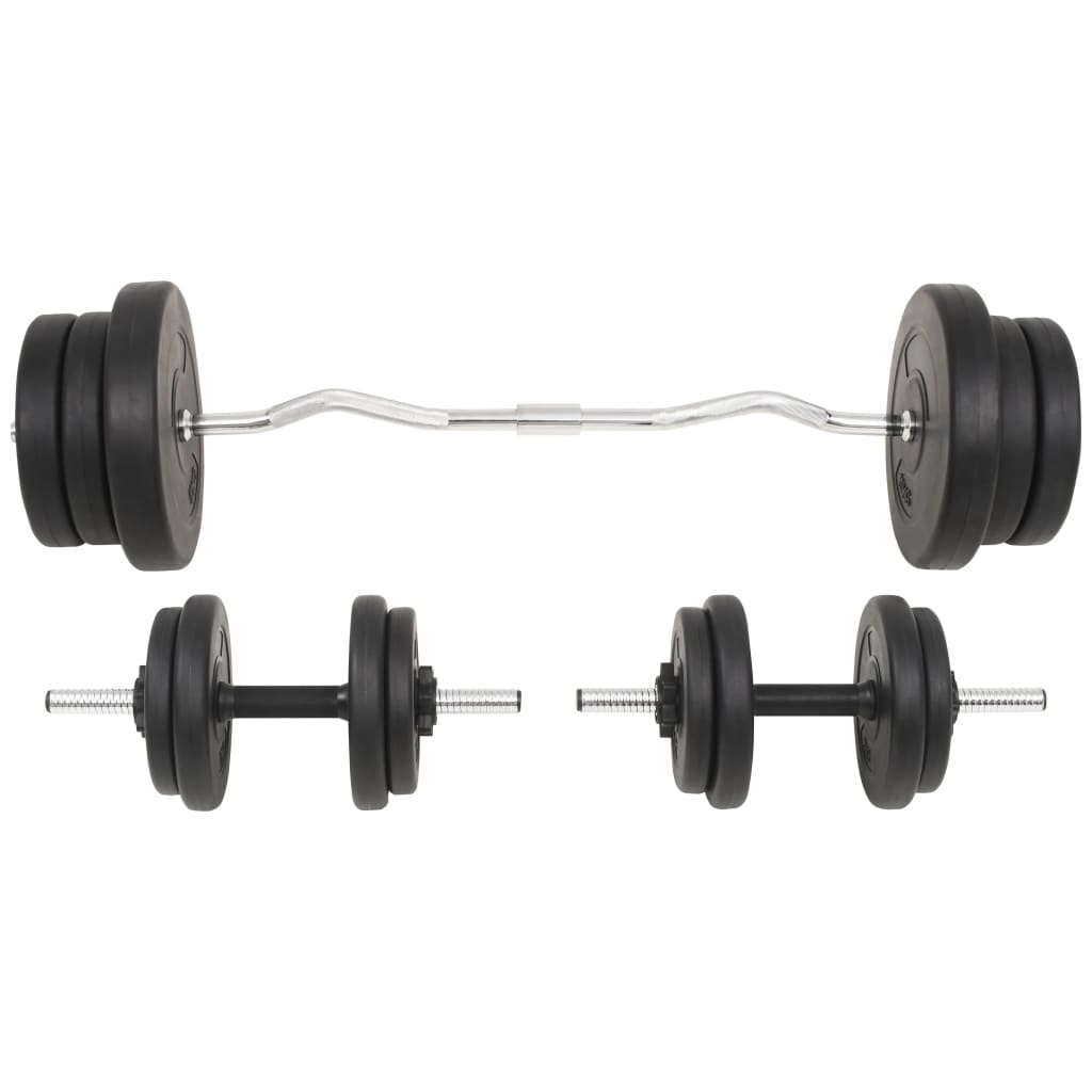 Set šipki i utega 60 kg