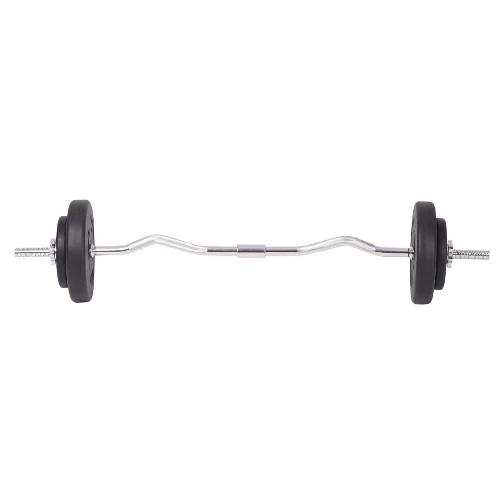 Set šipki i utega 90 kg