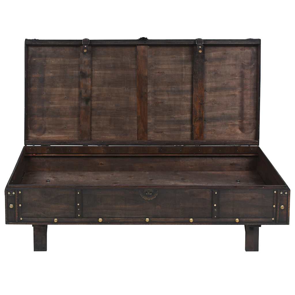 Stolić za kavu od šperploča vintage stil 120x55x35 cm