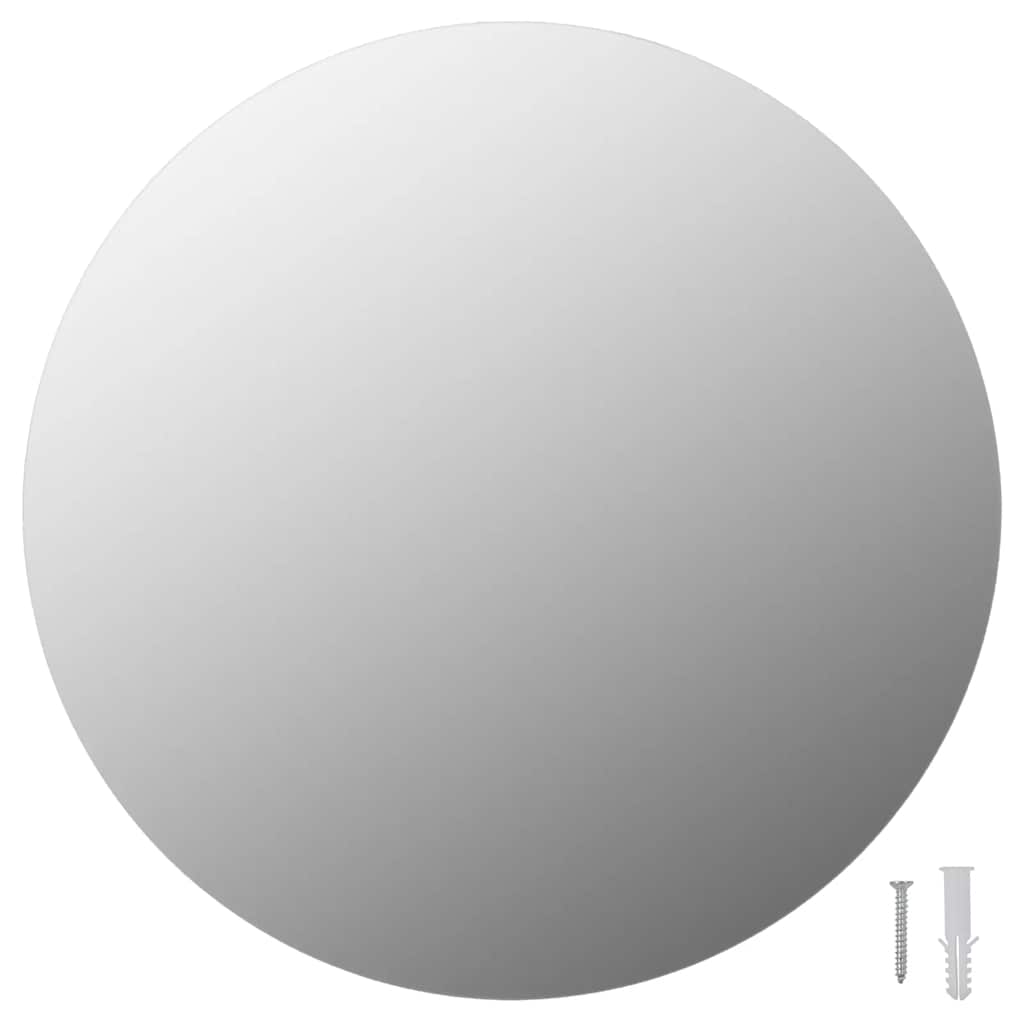 Zidno ogledalo okruglo stakleno 40 cm