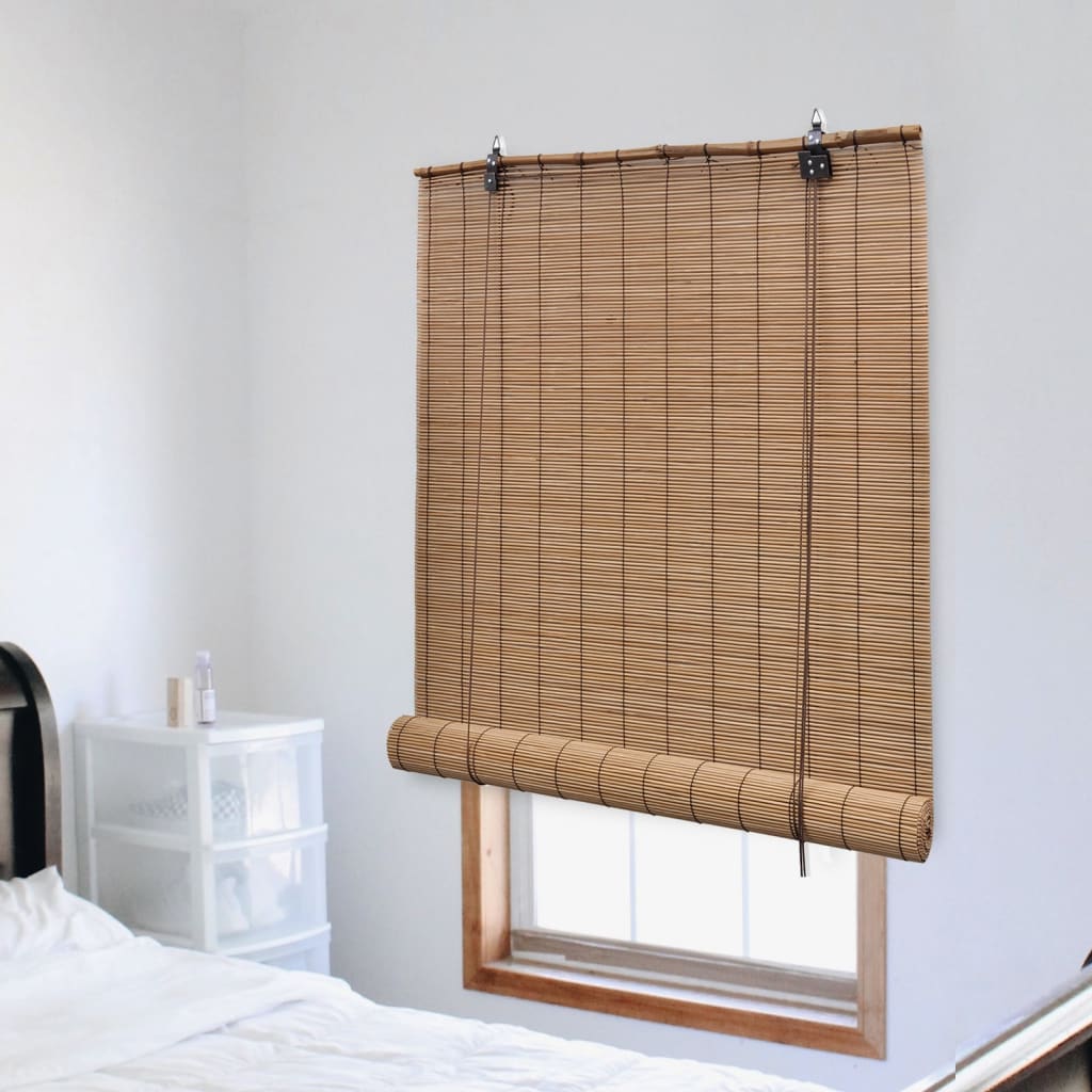 Roleta od bambusa 100 x 220 cm smeđa