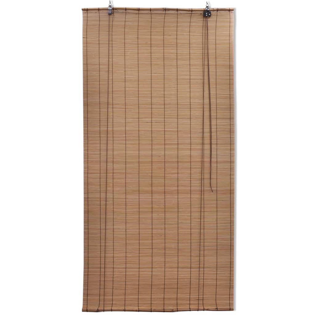 Roleta od bambusa 140 x 220 cm smeđa