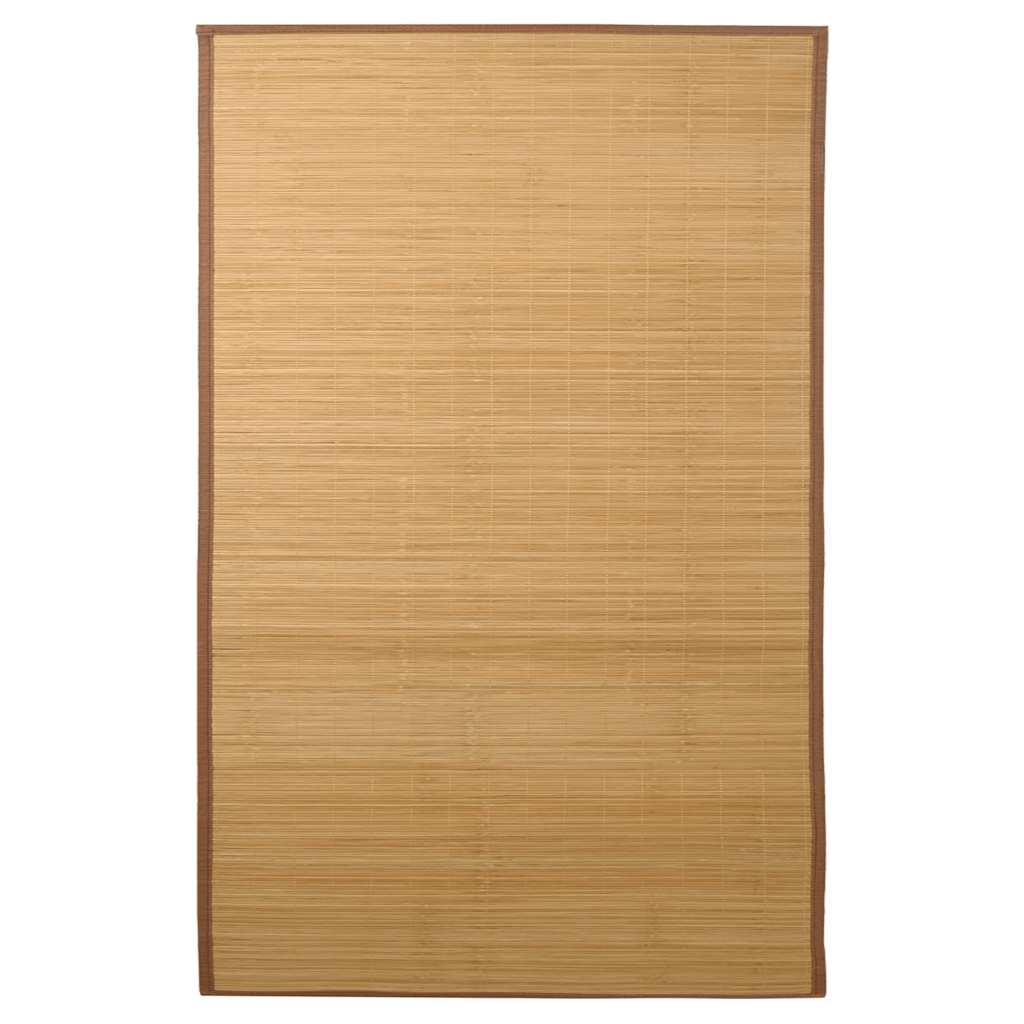 Tepih od bambusa 100 x 160 cm smeđi