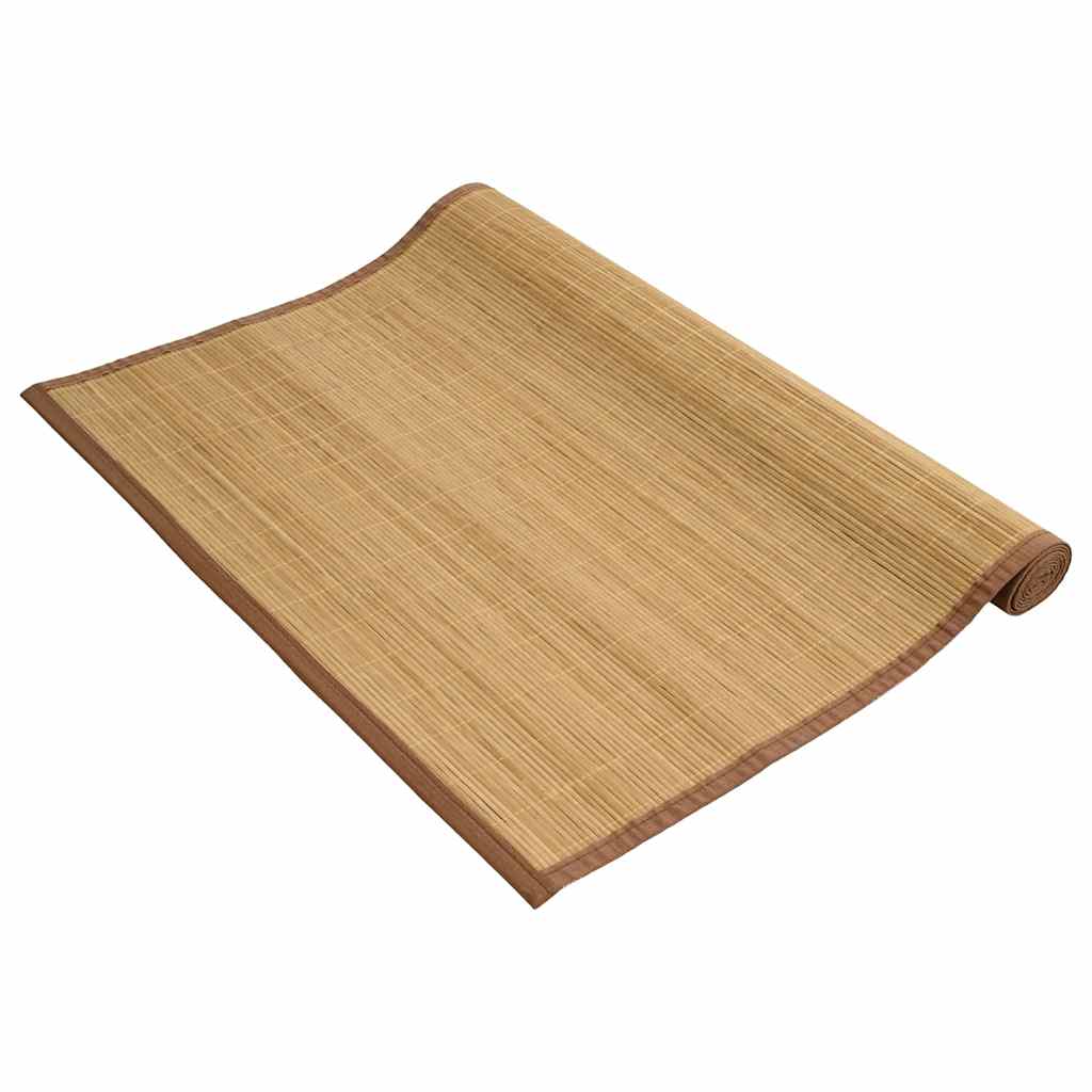Tepih od bambusa 160 x 230 cm smeđi