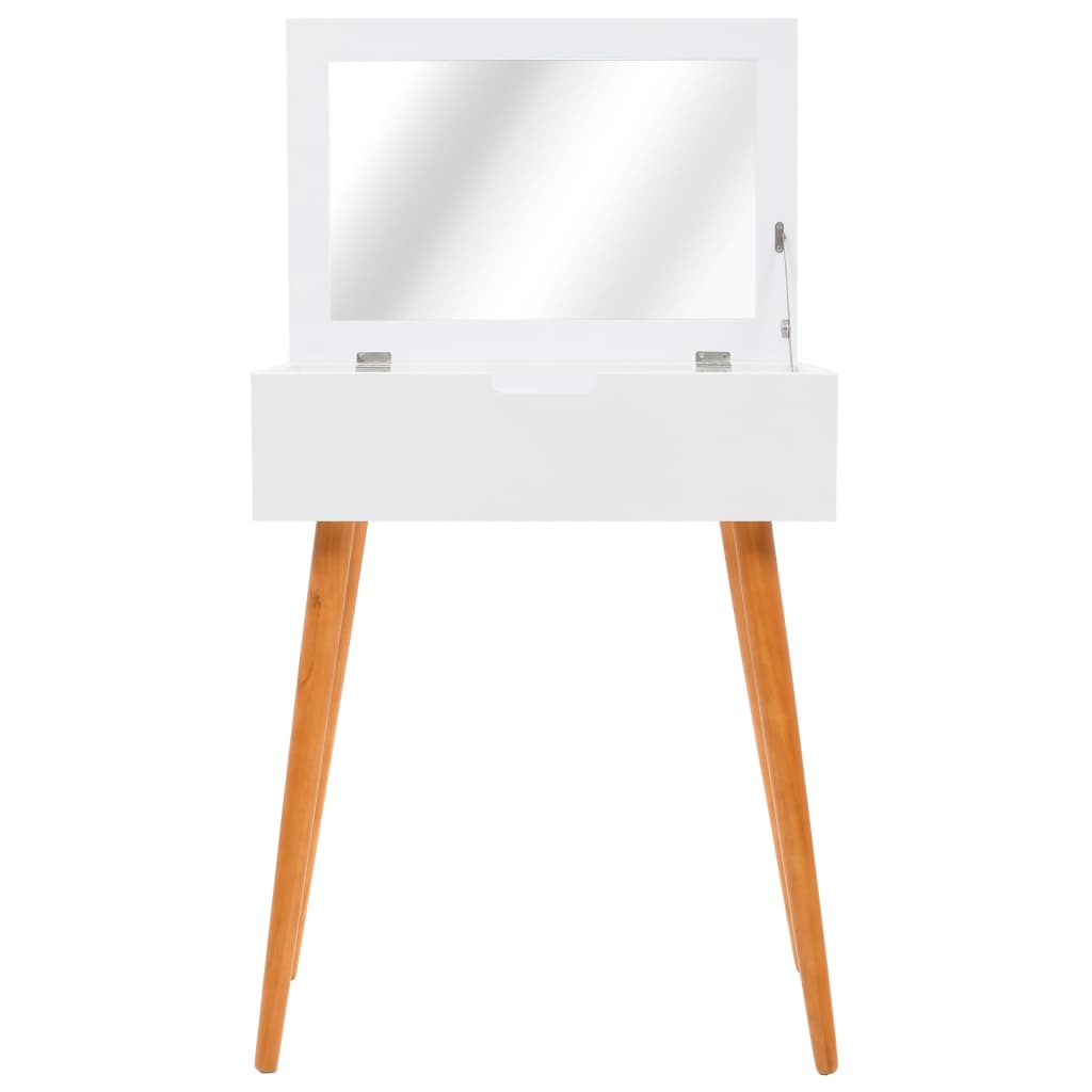 Toaletni stolić od MDF-a s ogledalom 60 x 40 x 75 cm
