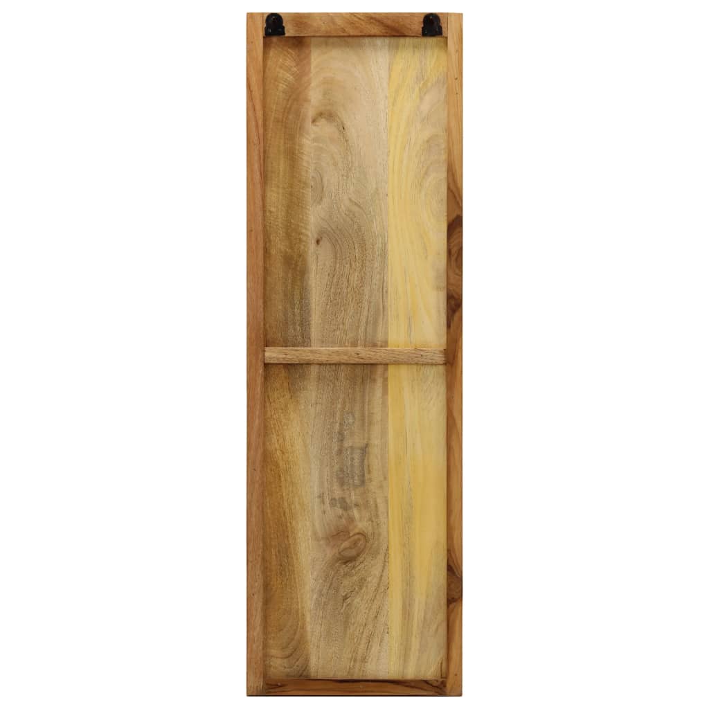Zidne vješalice za kapute od masivnog drva manga 2 kom 36 x 110 x 3 cm