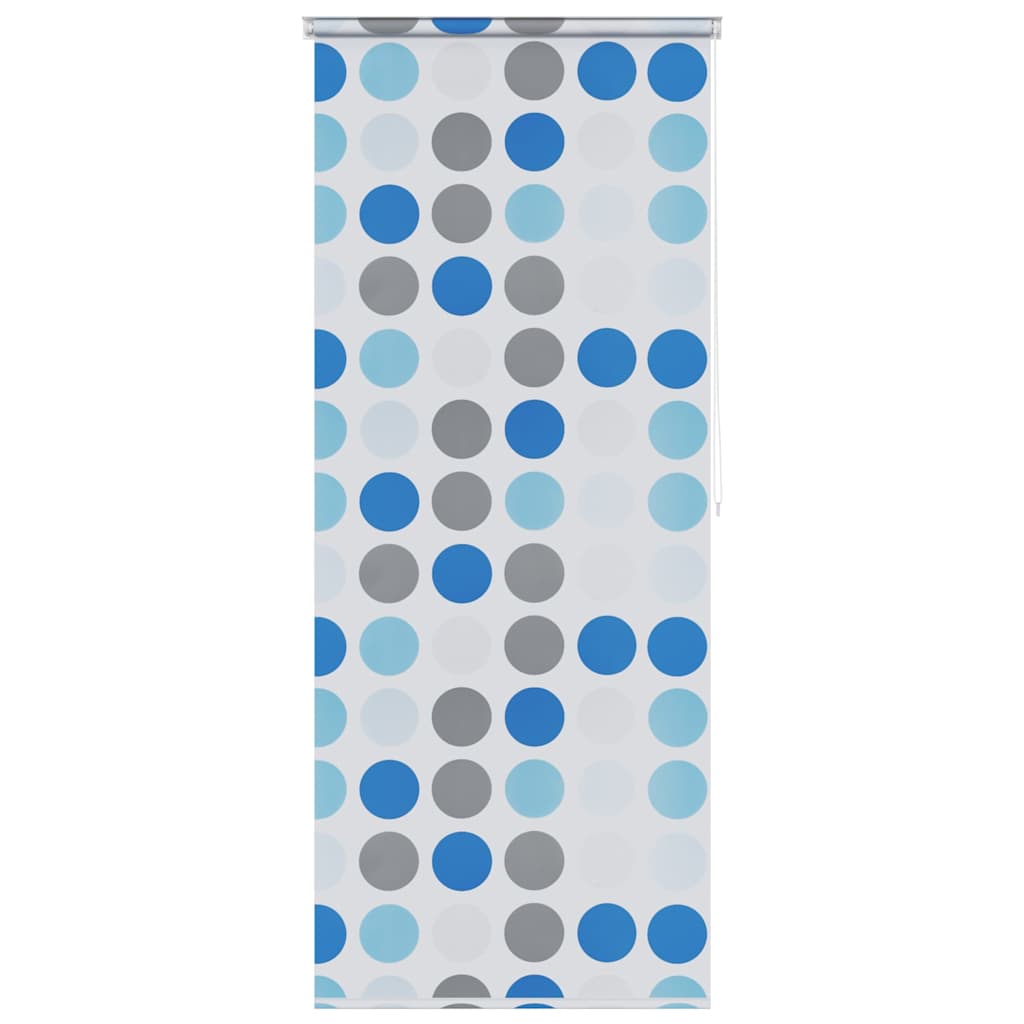 Roleta za tuš 100 x 240 cm s uzorkom krugova