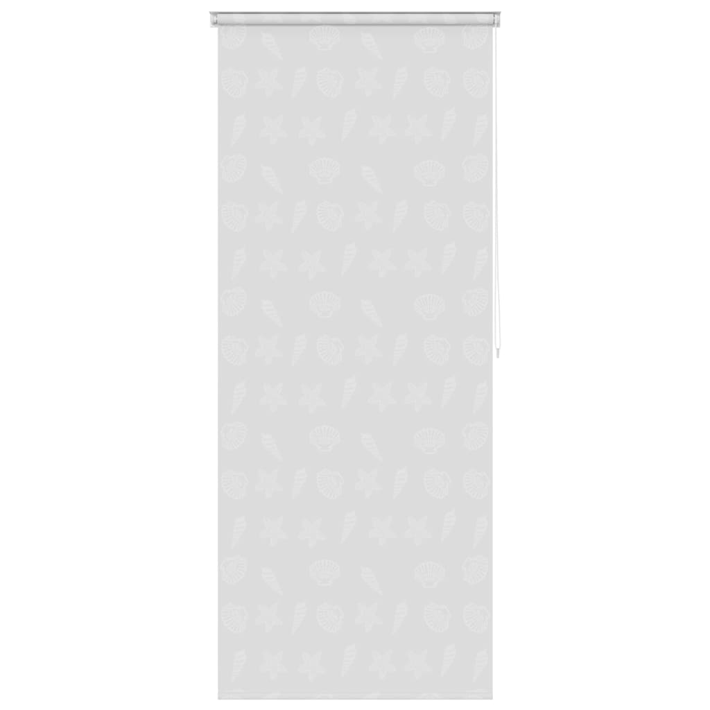 Roleta za tuš 80 x 240 cm s uzorkom morskih zvijezda