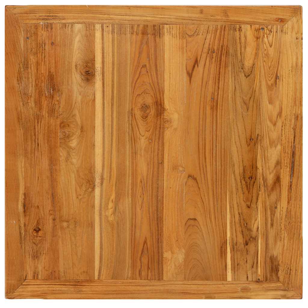 Barski stol od masivne obnovljene tikovine 60 x 60 x 107 cm