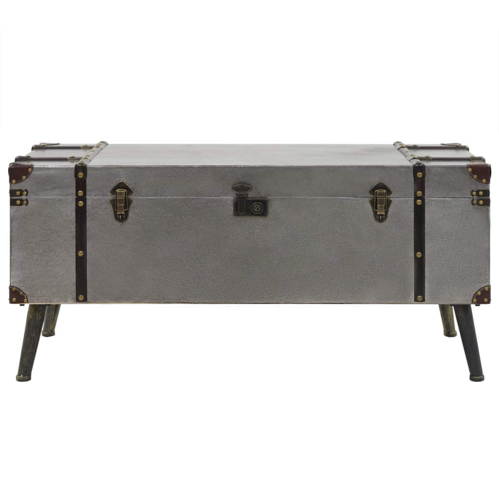 Stol za kavu od MDF-a i aluminija 102 x 51 x 47,5 cm