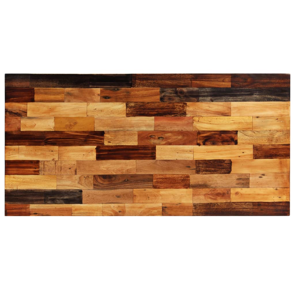 Barski stol od masivnog obnovljenog drva 120 x 60 x 106 cm