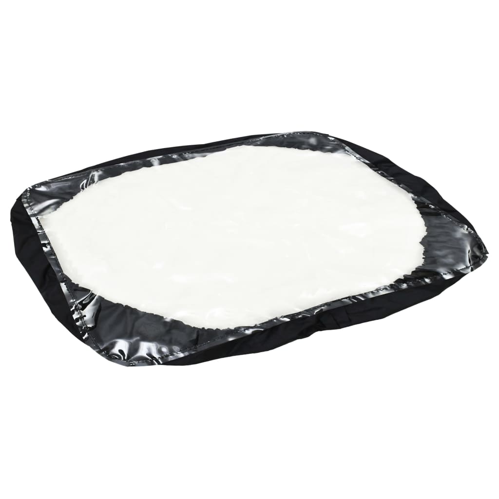 Ručni rasipač soli od PVC-a i čelika 106 x 73 x 76 cm 45 L