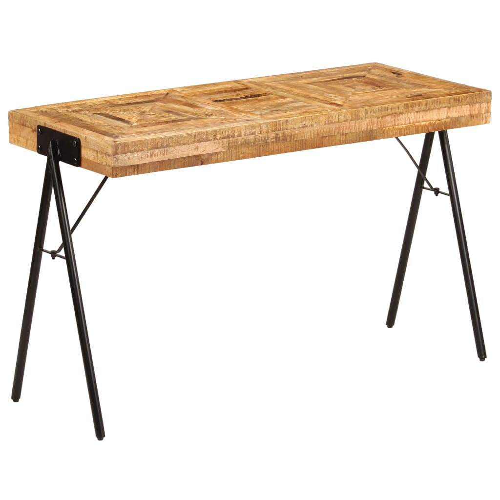 Pisaći stol od masivnog drva manga 118 x 50 x 75 cm