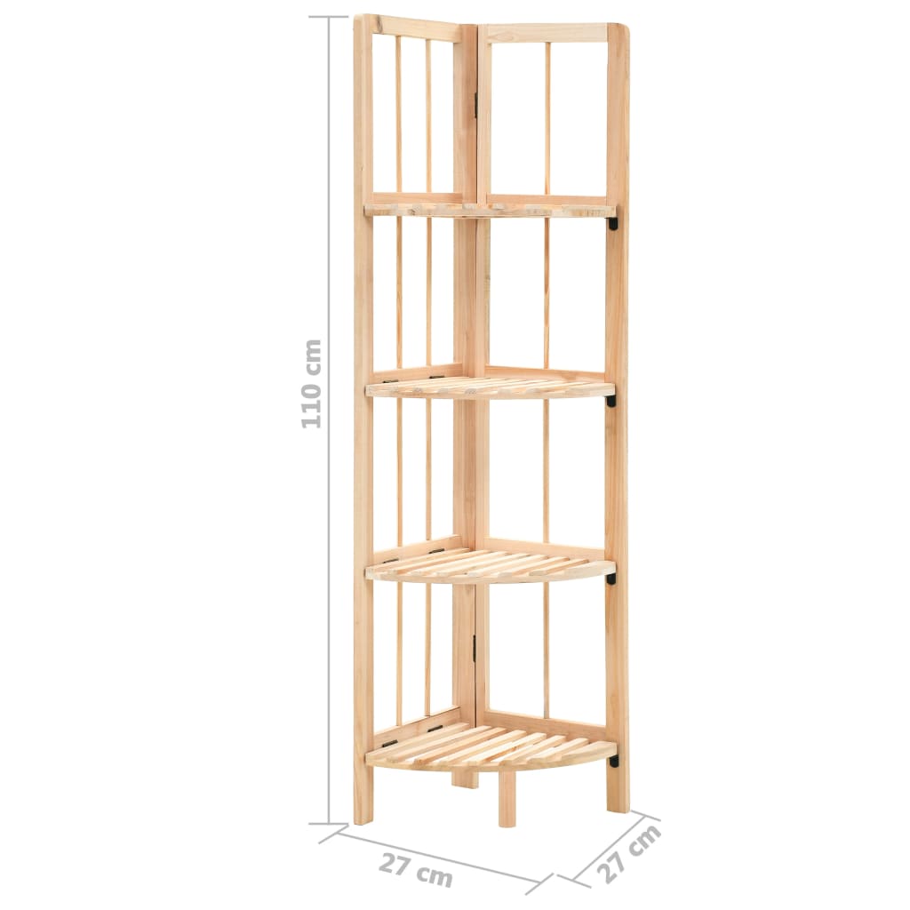 Kutne police od cedrovine 27 x 27 x 110 cm