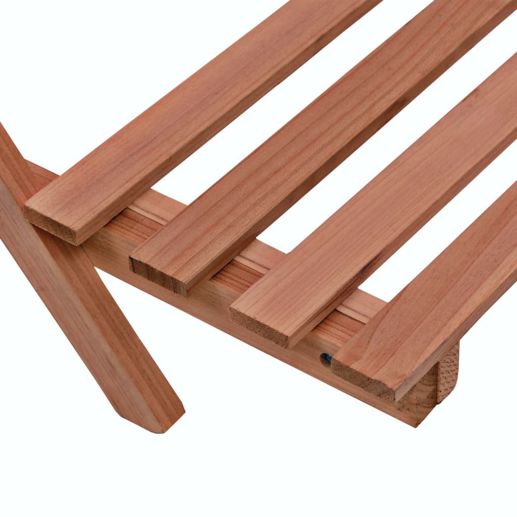 Stalak za biljke s 3 razine od cedrovine 48 x 45 x 40 cm