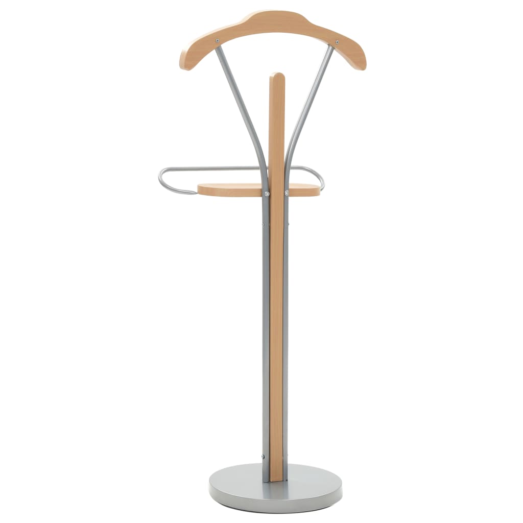 Stalak za odijela 45 x 35 x 107 cm prirodne boje
