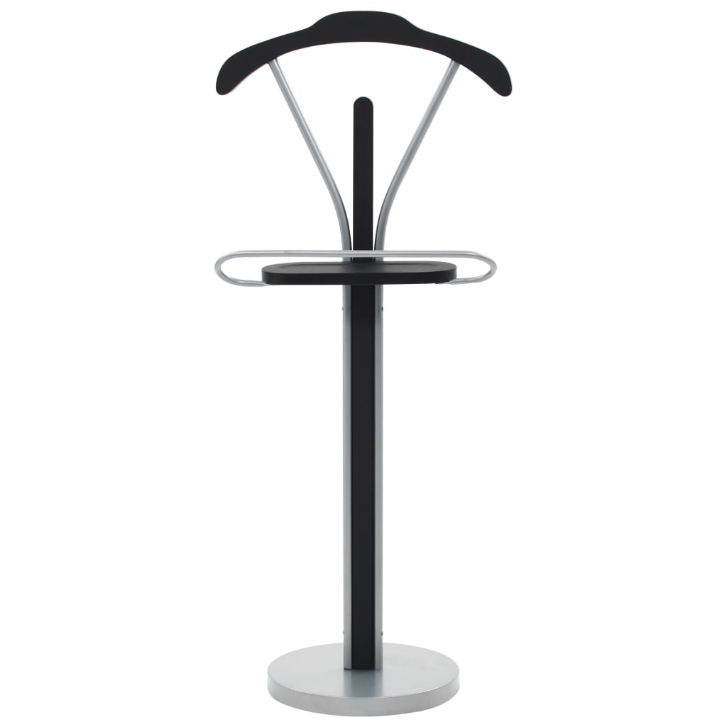 Stalak za odijela 45 x 35 x 107 cm crno-sivi