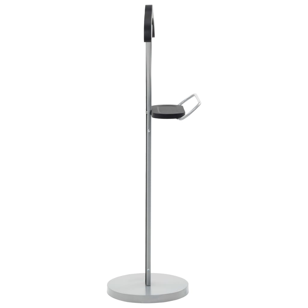 Stalak za odijela 45 x 35 x 107 cm crno-sivi