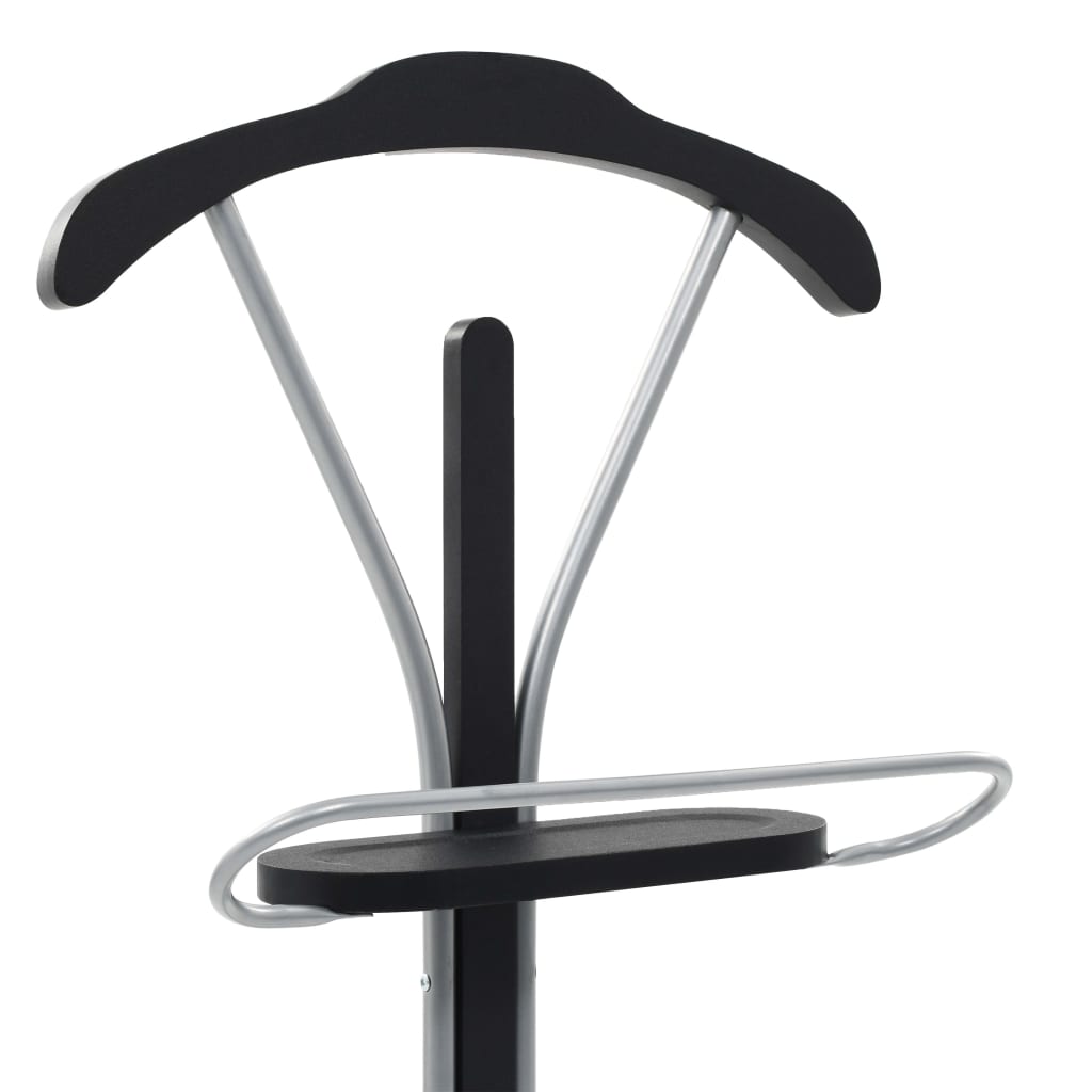 Stalak za odijela 45 x 35 x 107 cm crno-sivi