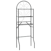 Toaletni stalak crni 60 x 33 x 174 cm