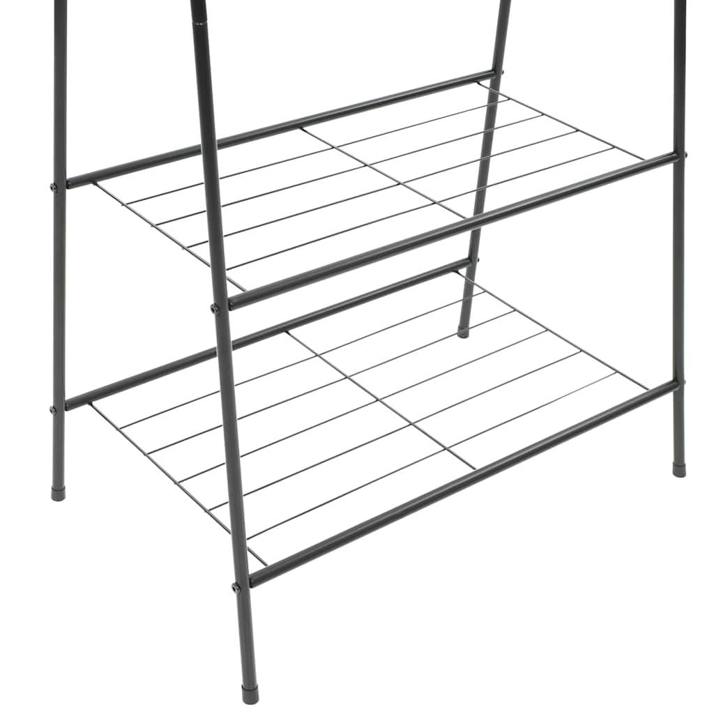 Stalak za odjeću 59 x 35 x 150 cm crni