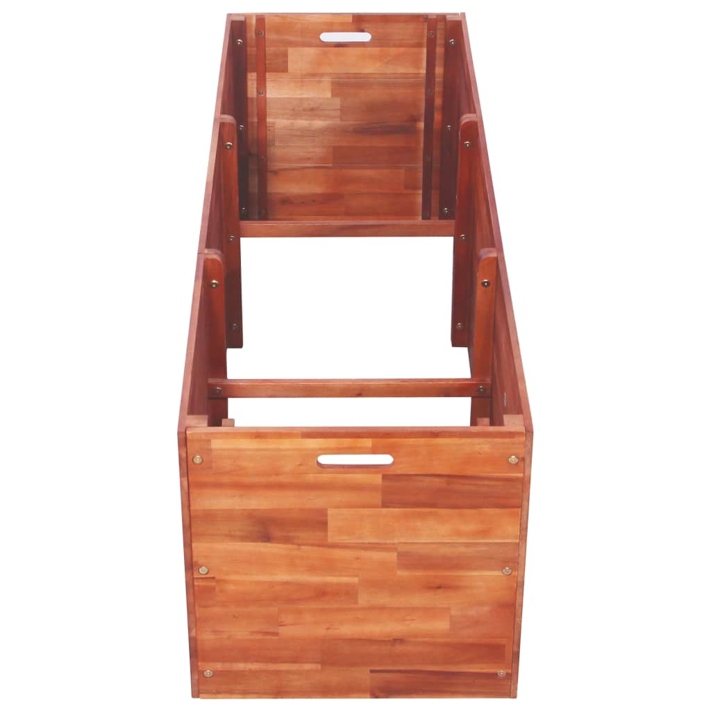 Vrtna sadilica od bagremovog drva 150 x 50 x 50 cm