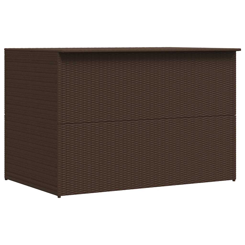 Vrtna kutija za pohranu smeđa 150 x 100 x 100 cm od poliratana