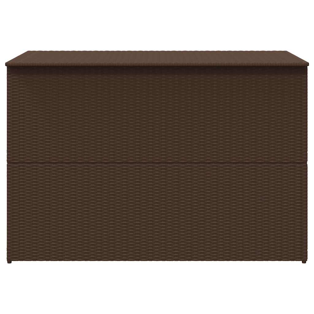 Vrtna kutija za pohranu smeđa 150 x 100 x 100 cm od poliratana