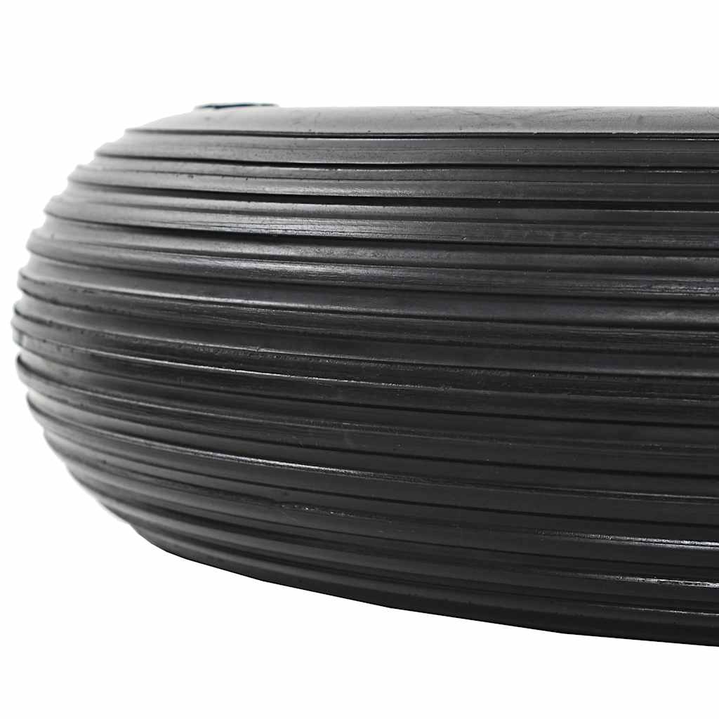 Kotači za kolica s osovinama 2 kom čvrsti PU 4.00 - 8 390 mm