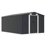Vrtno spremište 257 x 392 x 181 cm metalno antracit