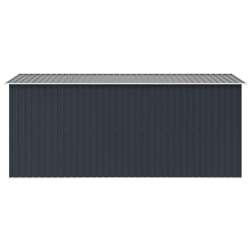Vrtno spremište 257 x 392 x 181 cm metalno antracit