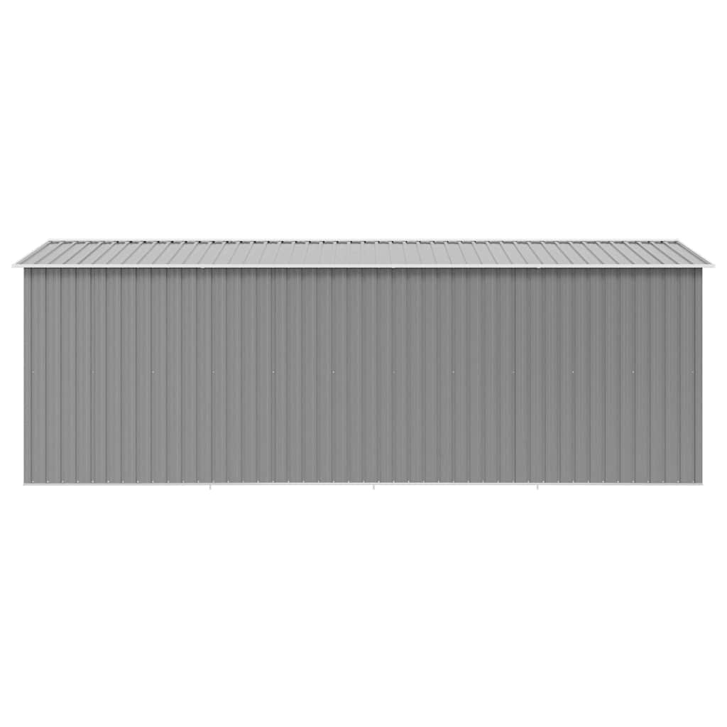 Vrtno spremište 257 x 489 x 181 cm metalno sivo