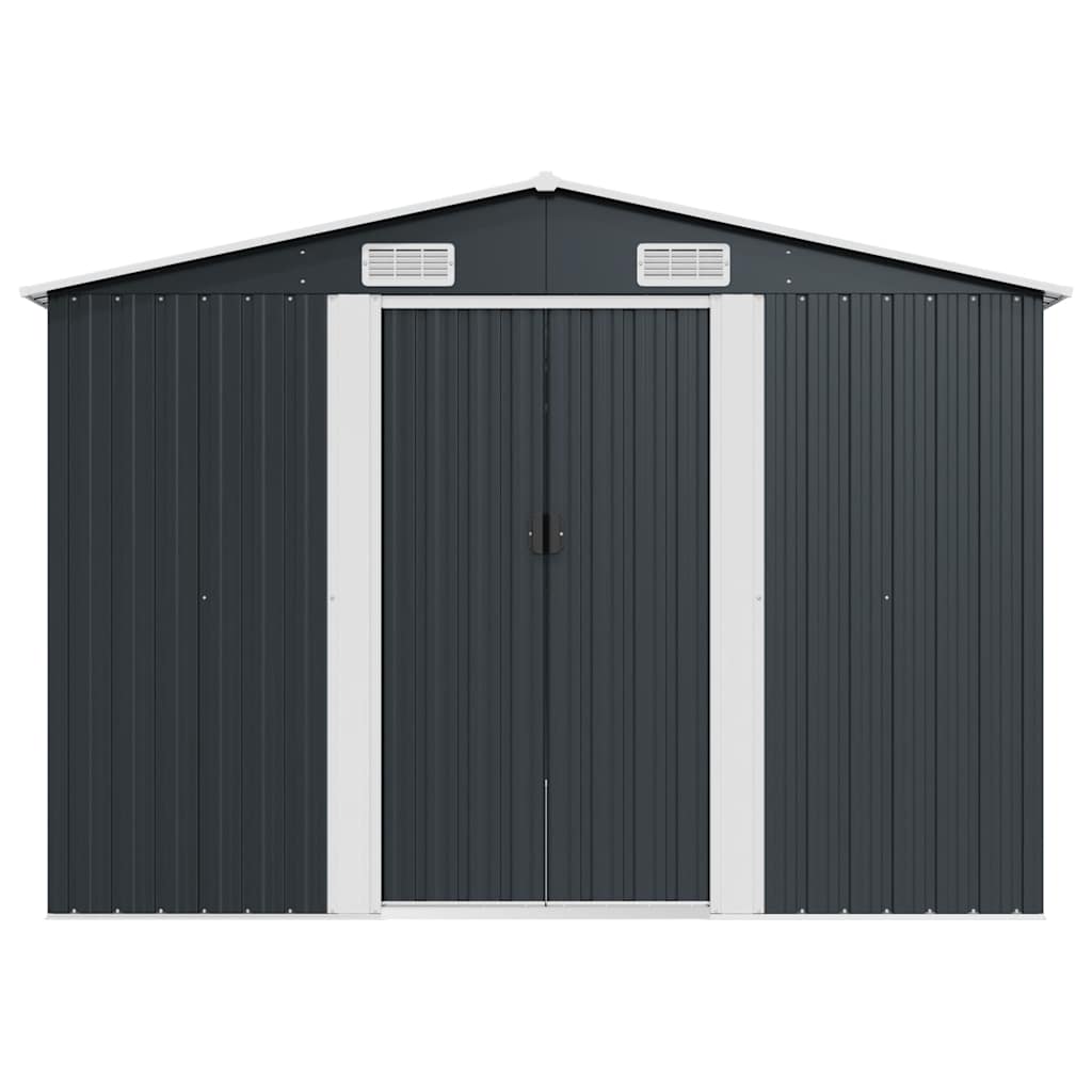 Vrtno spremište 257 x 489 x 181 cm metalno antracit