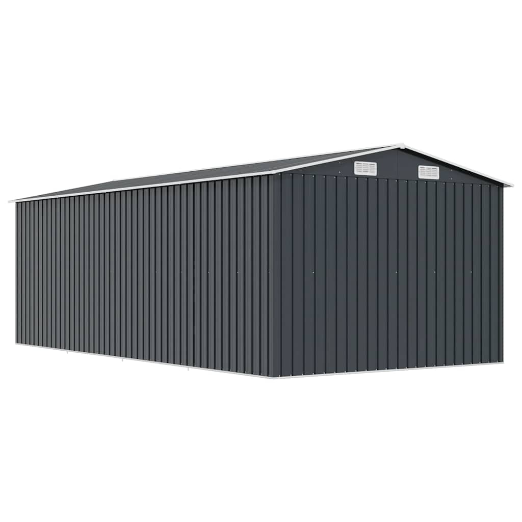Vrtno spremište 257 x 489 x 181 cm metalno antracit