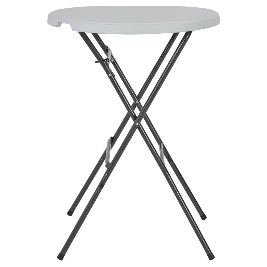 Sklopivi barski stol bijeli 80 x 110 cm HDPE