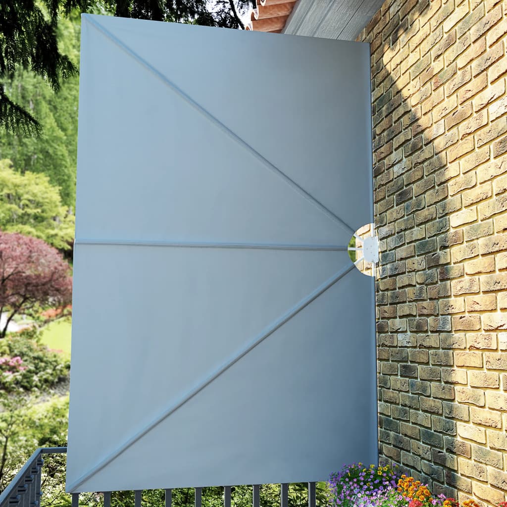 Sklopiva bočna tenda siva 300 x 200 cm