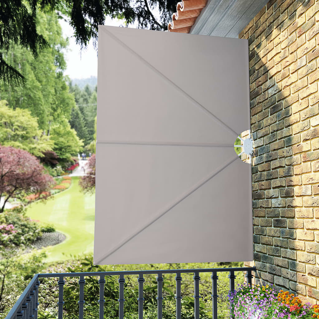 Sklopiva bočna tenda krem 240 x 160 cm