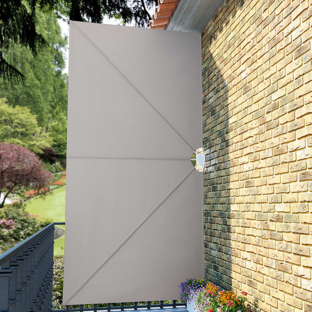 Sklopiva bočna tenda krem 400 x 200 cm