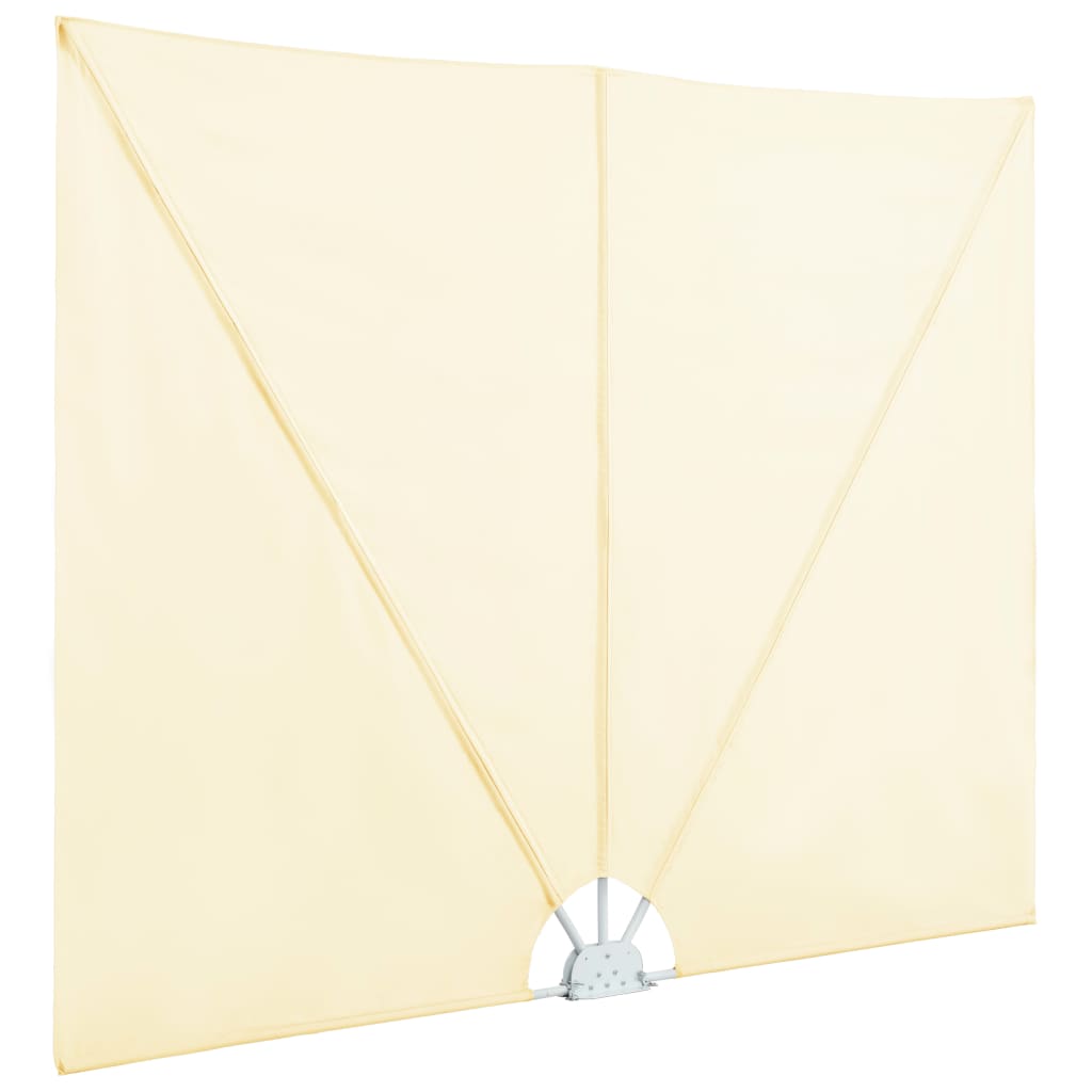 Sklopiva bočna tenda krem 400 x 200 cm