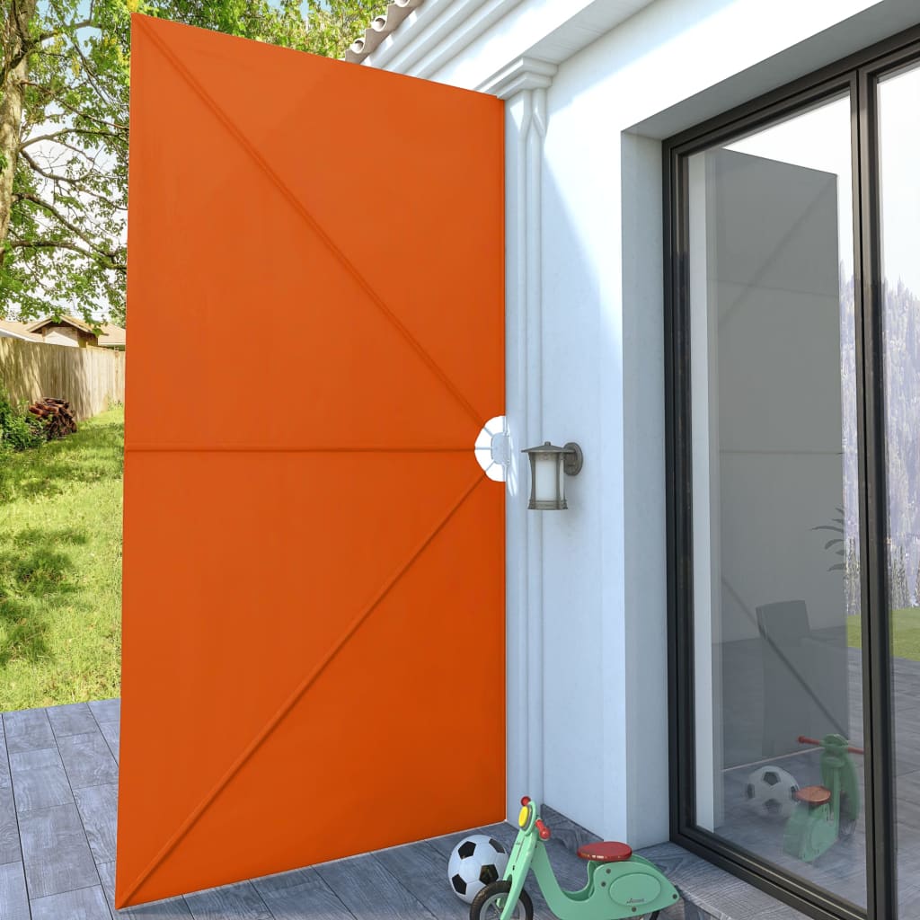 Sklopiva bočna tenda terakota 400 x 200 cm