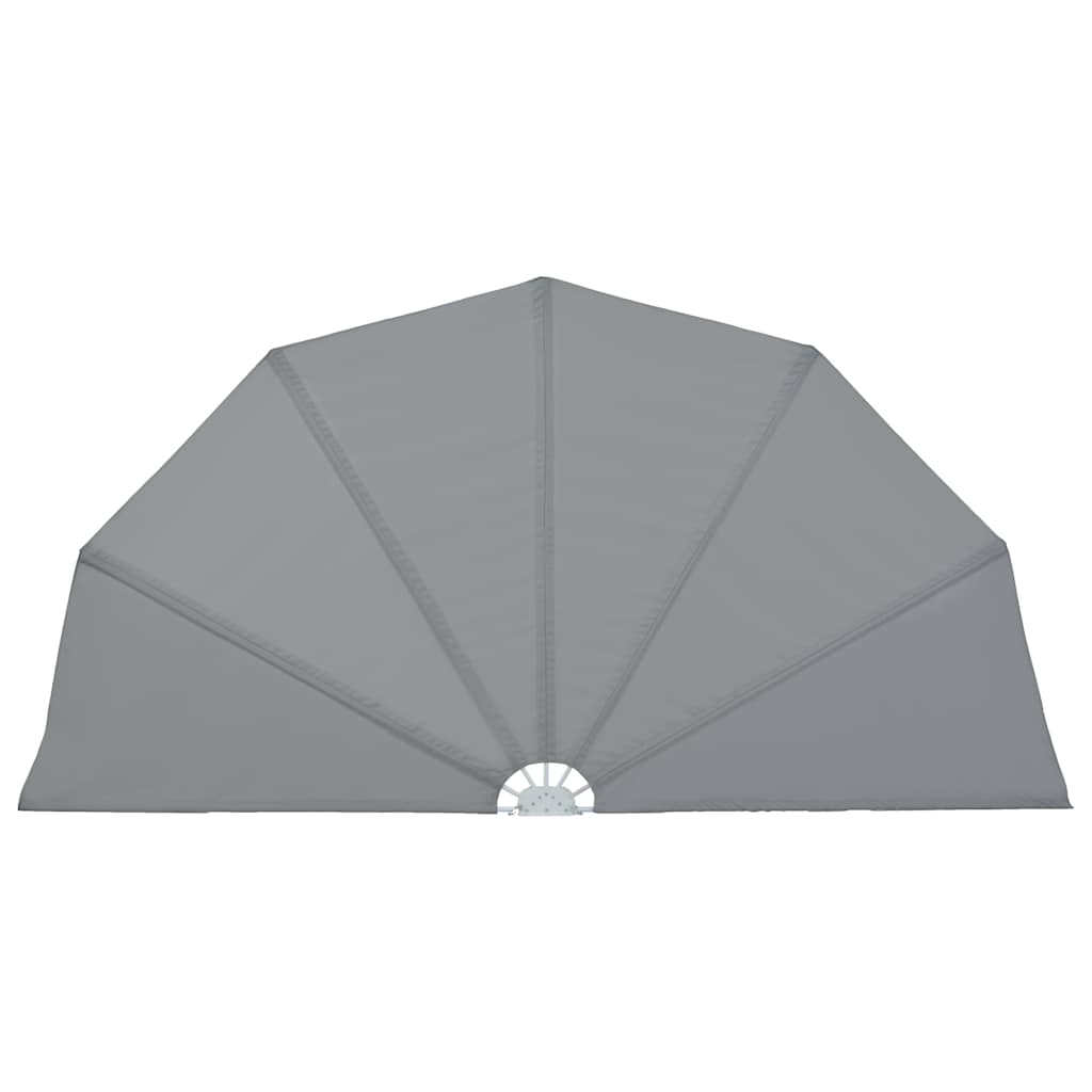 Sklopiva bočna tenda siva 160 cm