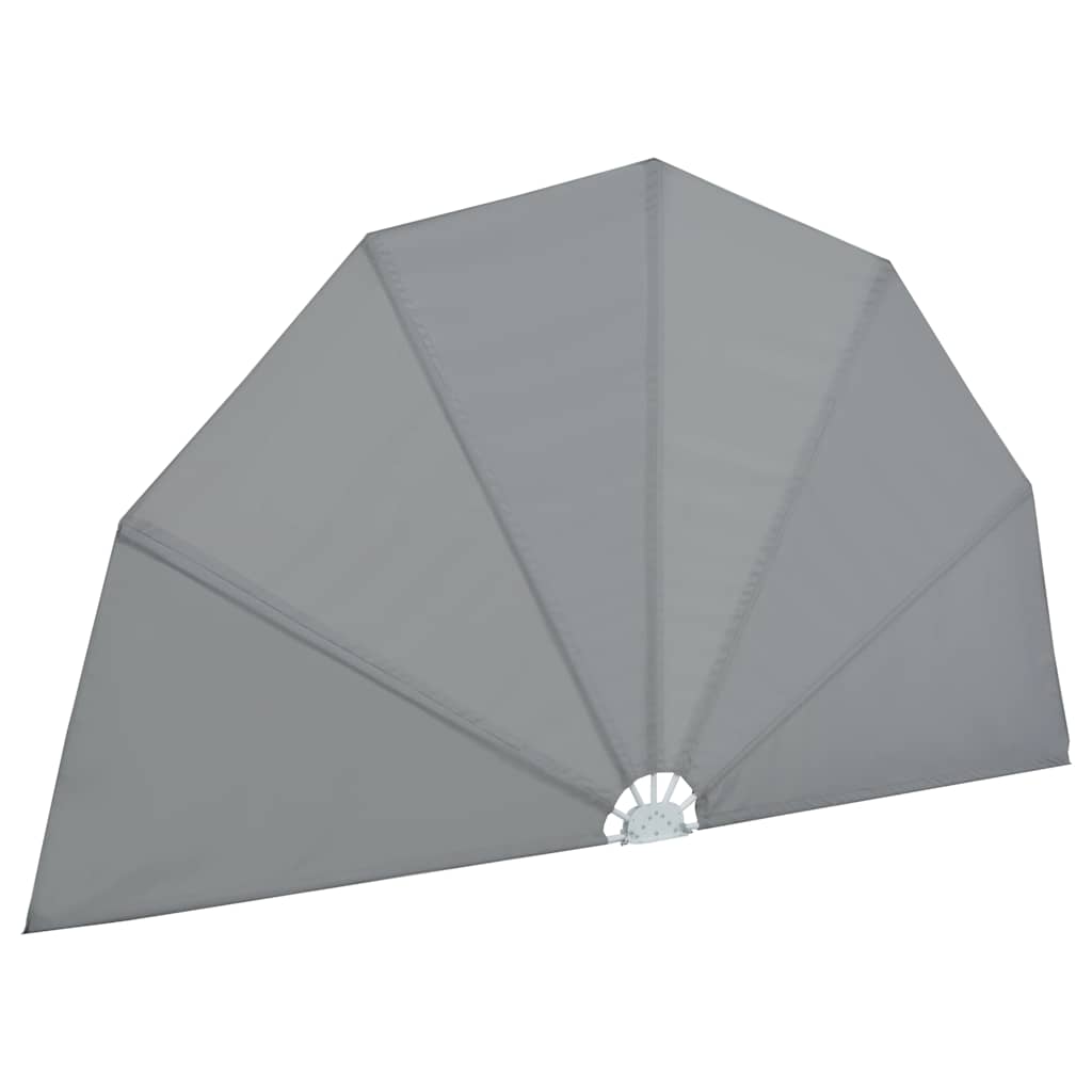 Sklopiva bočna tenda siva 200 cm