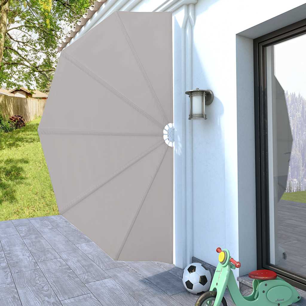 Sklopiva bočna tenda krem 160 cm