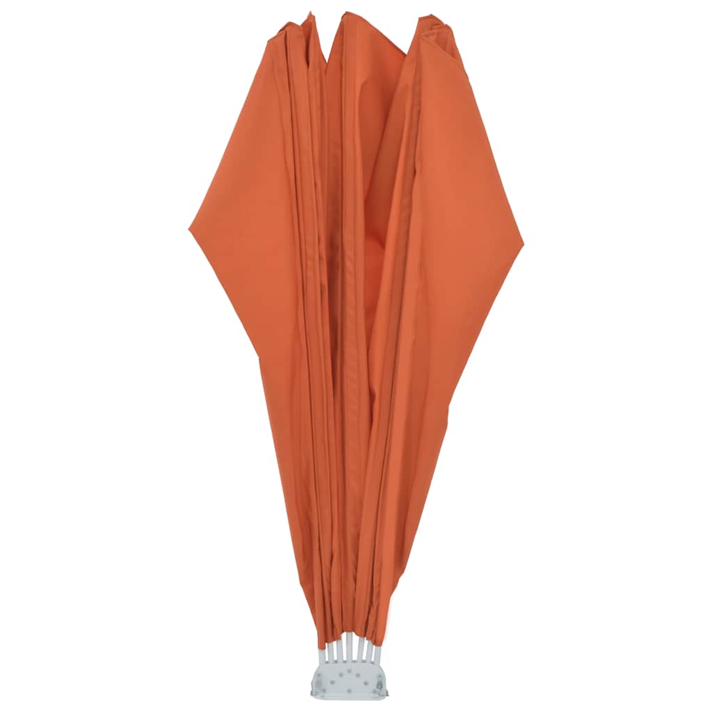 Sklopiva bočna tenda terakota 160 cm