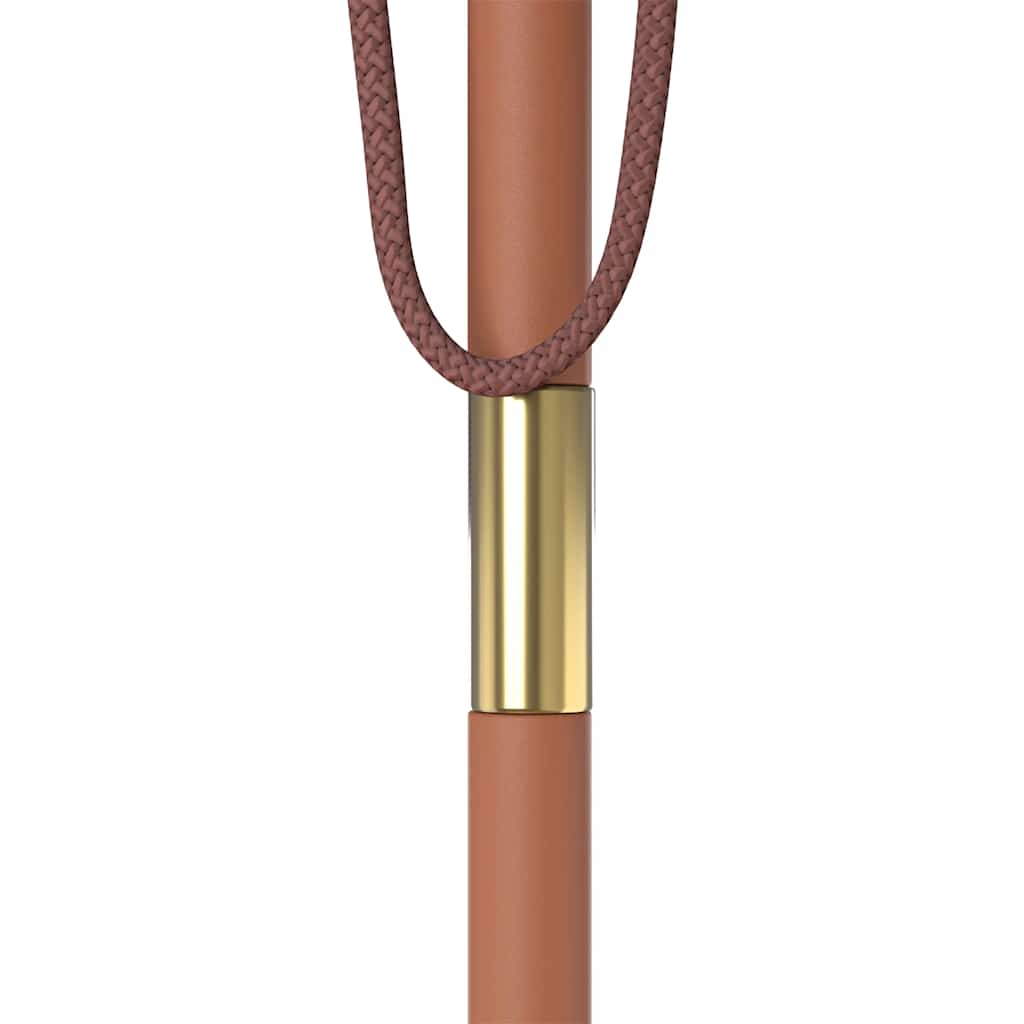 Vanjski suncobran s drvenim stupom 150 x 200 cm bordo