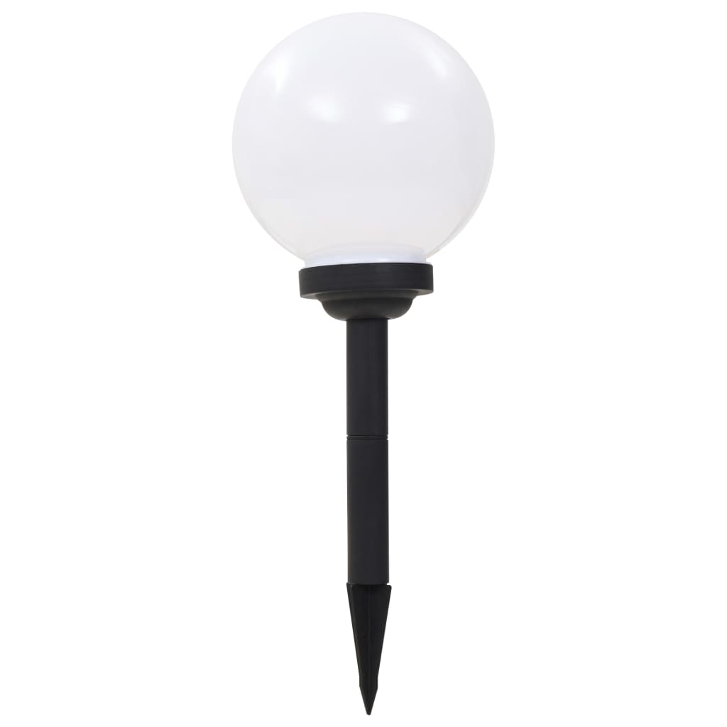 Vanjske solarne svjetiljke 3 kom LED kuglaste 20 cm RGB